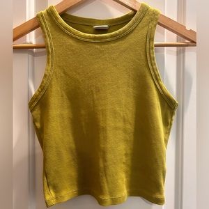 Green Bershka tank top